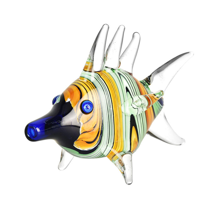 Freaky Fish Glass Hand Pipe | 5.25" JENNY