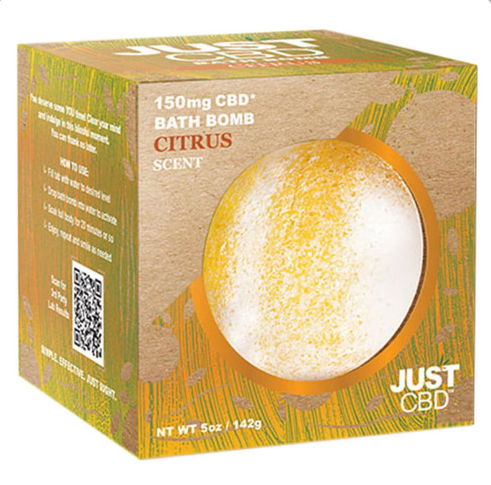 JUST CBD Bath Bomb CITRUS