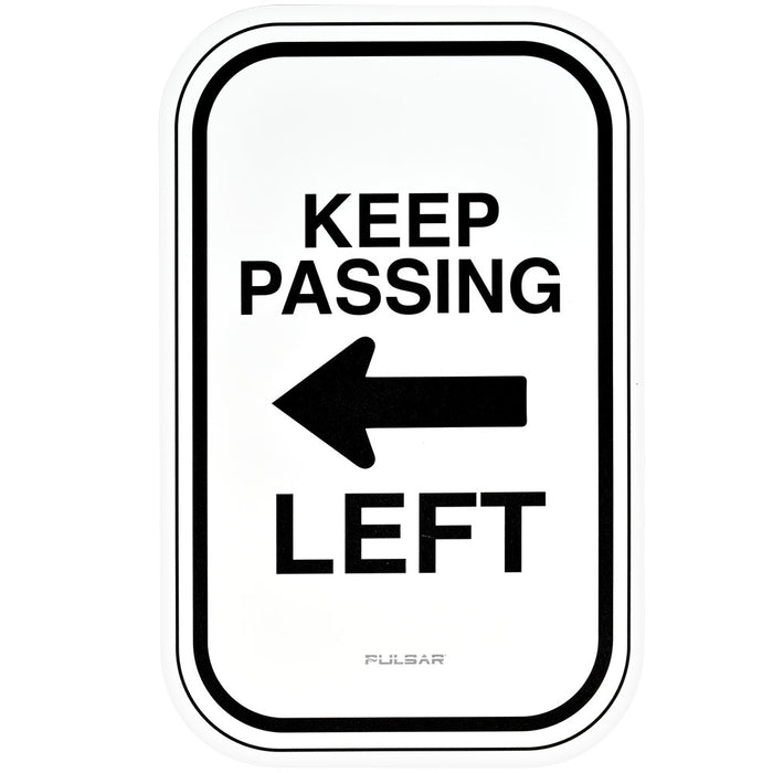 Pulsar Metal Rolling Tray | Keep Passing Left | 11"x7"