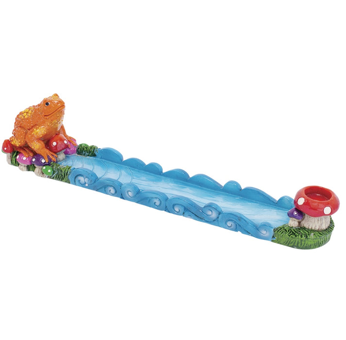 Fujima Trippin' Golden Frog Incense Burner | 11"