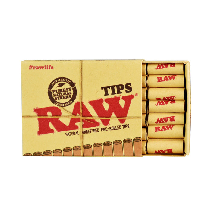 Raw Pre-Rolled Tip (21 Tips Per Pack)