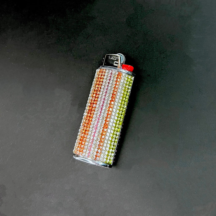 HAUS OF TOPPER OBJECTS Palm Royal Crystal Classic Lighter Case