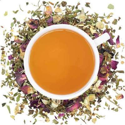 Earth's Dew Organic SensualiTea with Organic CBD Flower