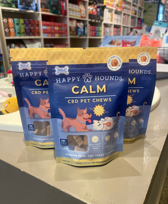HAPPY HOUNDS CALM | Peanut Butter Chews (5mg)