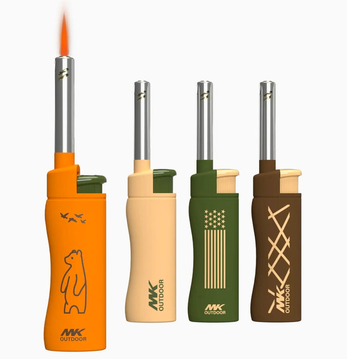 Mk Lighter Outdoor Series Candle Lighters, Windproof Torch - ASSORTED COLORS