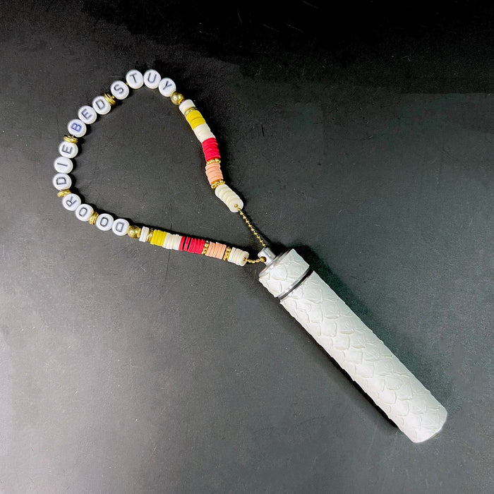 Haus of Topper Objects Do Or Die BedStuy White Python Bracelet J Carrier
