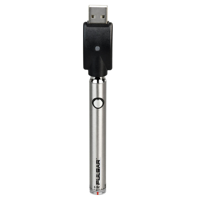 Pulsar Slim Spinner VV Twist Style Battery | CHROME
