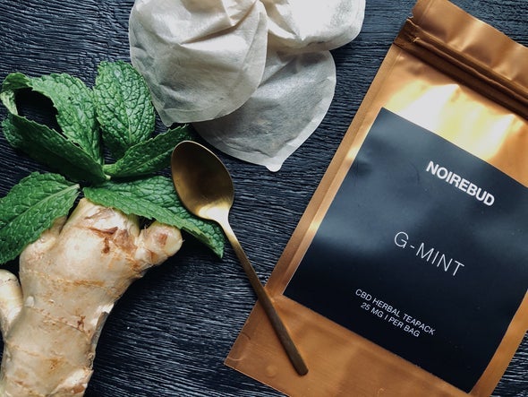 NOIREBUD G-Mint CBD INFUSED TEA