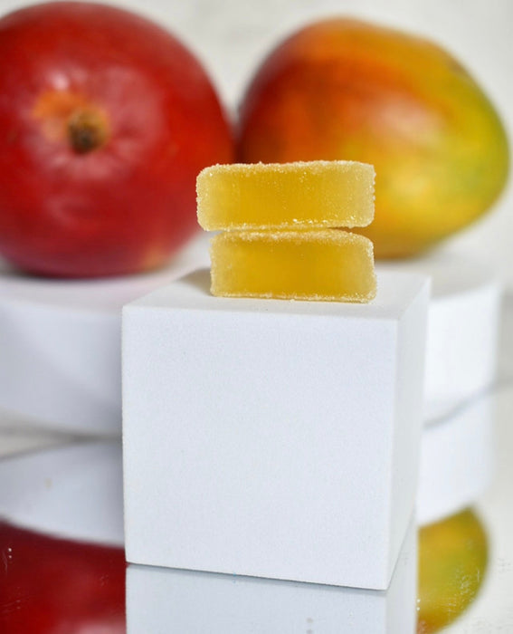 NICE HEMP CO. 1:1 Golden Mango INDIVIDUAL FRUIT GEMS