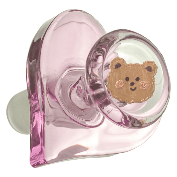 Happy Buds PINK HEART BOWL - 14MM MALE