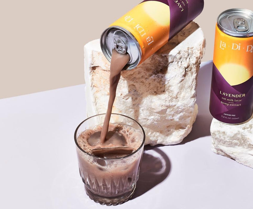 LaDiDa Hemp-infused Lavender Oat Milk Lattes