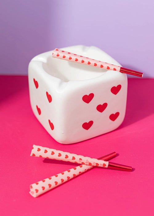 CANNA STYLE LUCKY HEART DICE ASHTRAY