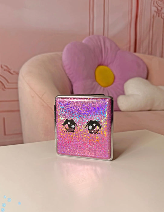 BURNING LOVE Kawaii Eyes Cig Case