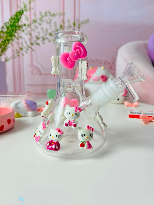 BURNING LOVE Kitty Charm Bong