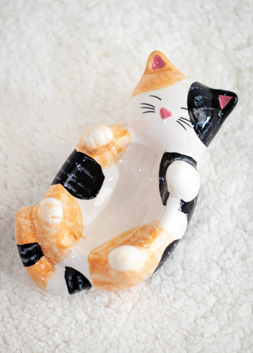 CANNA STYLE CAT ASHTRAY