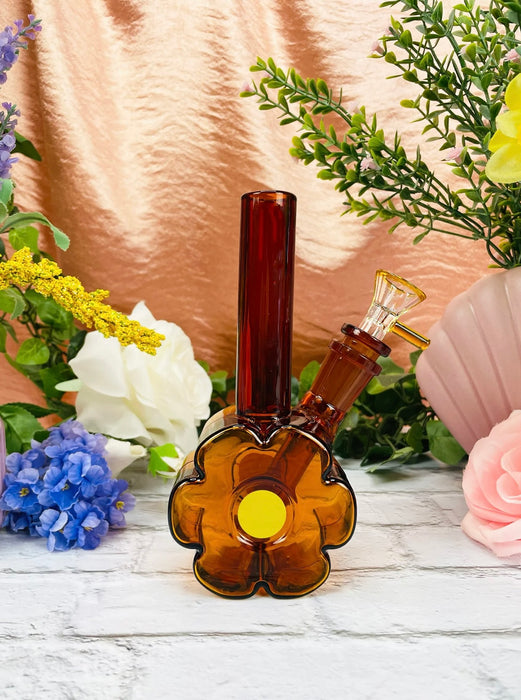 BURNING LOVE Dazey Mini Bong- Brown