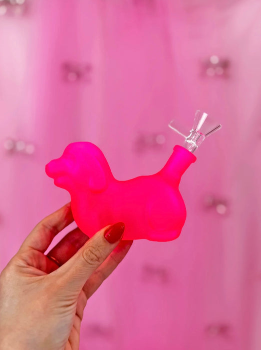 BURNING LOVE Dachshund Bubbler