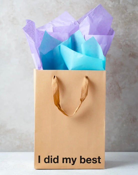 MilkToast Brands "I Did My Best" Gift Bag
