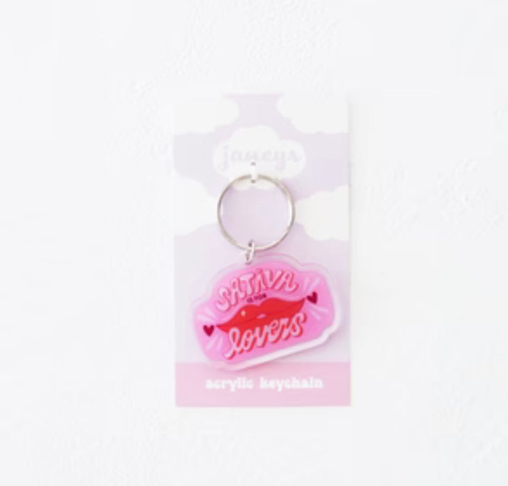 Janeys Sativa is for Lovers Acrylic Keychain