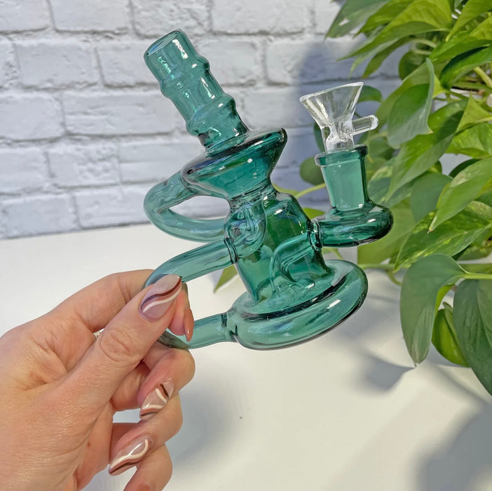BURNING LOVE Little Gem Recycler- Teal