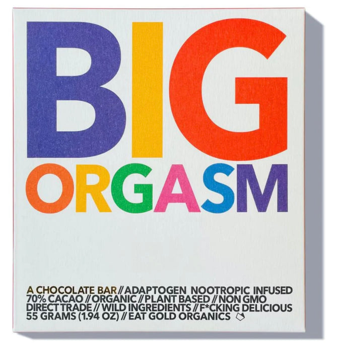Eat Gold Organics BIG ORGASM Functional Chocolate