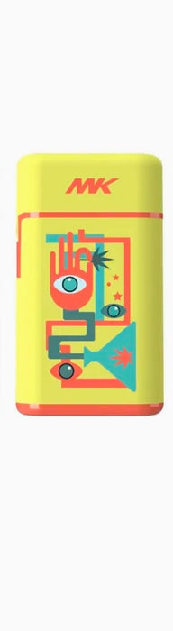 Mk Lighter Green Series, Electric Ignition Pocket Lighter - YELLOW