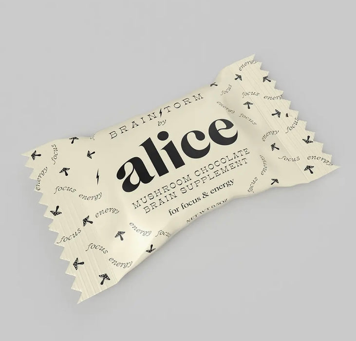 Alice Mushrooms Brainstorm Singles — Mushroom Chocolates For Focus
