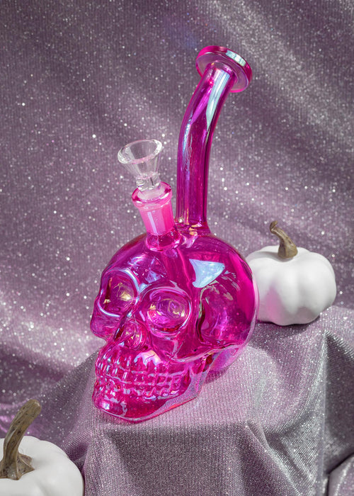 Canna Style IRIDESCENT SKULL BONG