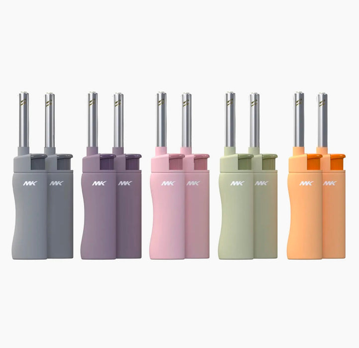Mk Lighter Range Series, Pastel Set, Windproof Flame