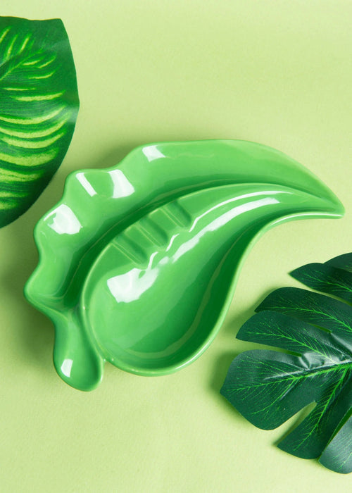 CANNA STYLE RETRO LEAF ASHTRAY