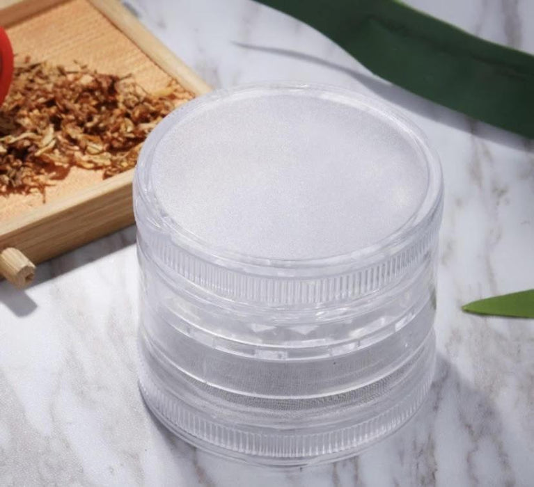Clear Plastic Herb Grinder