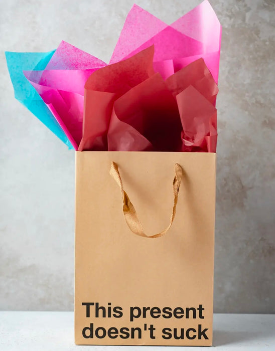 MilkToast Brands "This Present Doesn't Suck" Gift Bag
