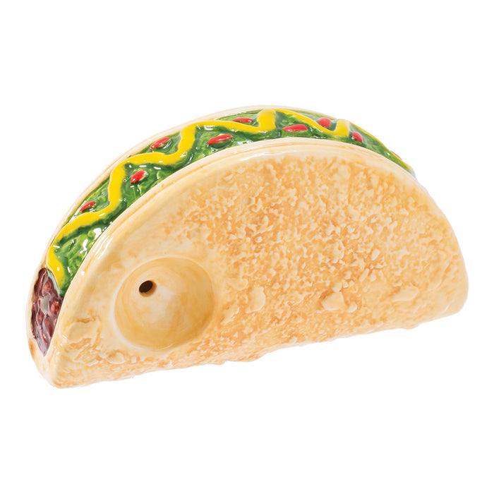 Wacky Bowlz Taco Ceramic Pipe | 3.75"