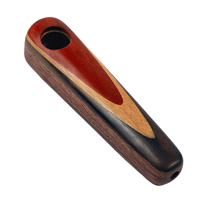 Melting Teardrop Wood Pipe | 4"