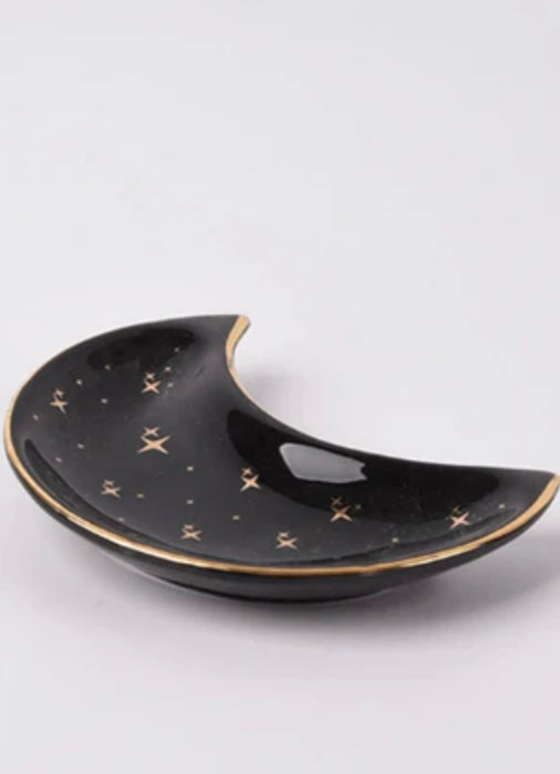 CANNA STYLE MOON TRINKET DISH (black)