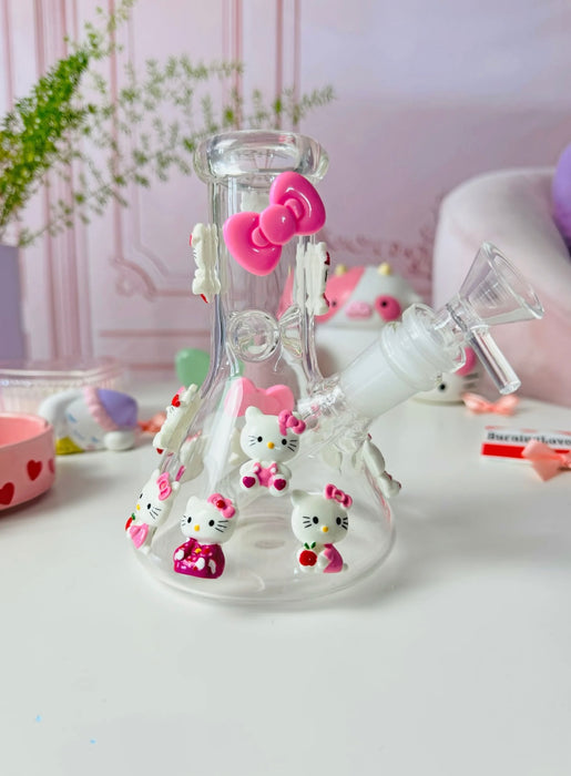 BURNING LOVE Kitty Charm Bong
