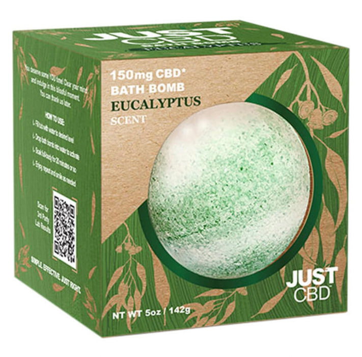 JUST CBD Bath Bomb EUCALYPTUS