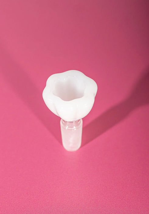 CANNA STYLE FLOWER BOWL WHITE