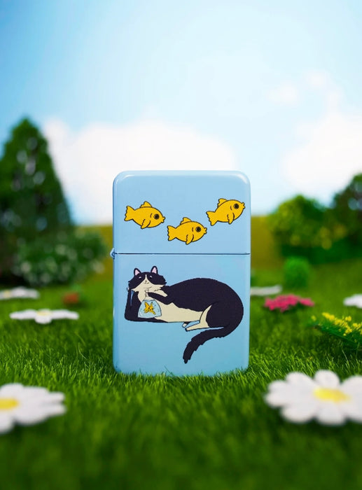 BURNING LOVE Cat Dinner Lighter