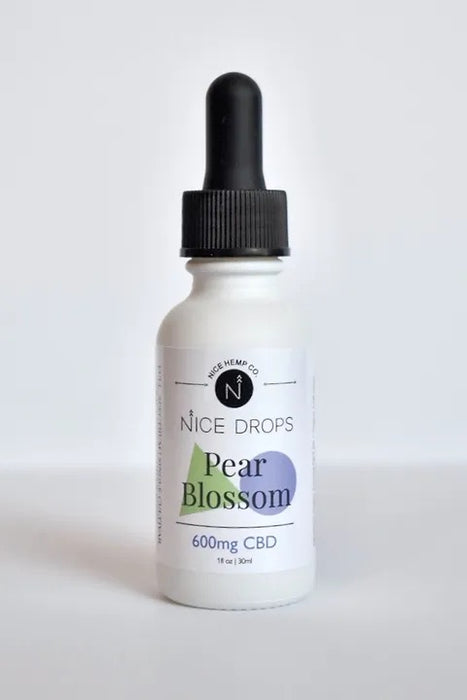 NICE HEMP CO. NICE DROPS PEAR BLOSSOM 600mg