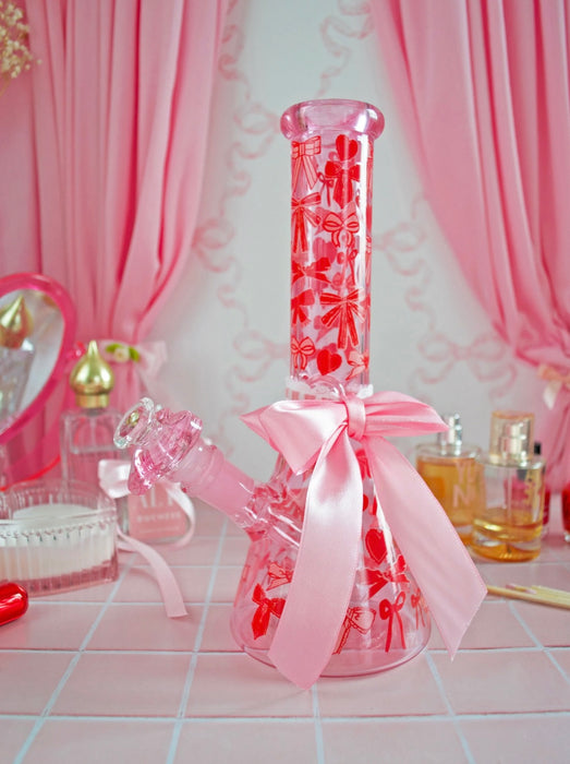 BURNING LOVE Bow Beaker Bong