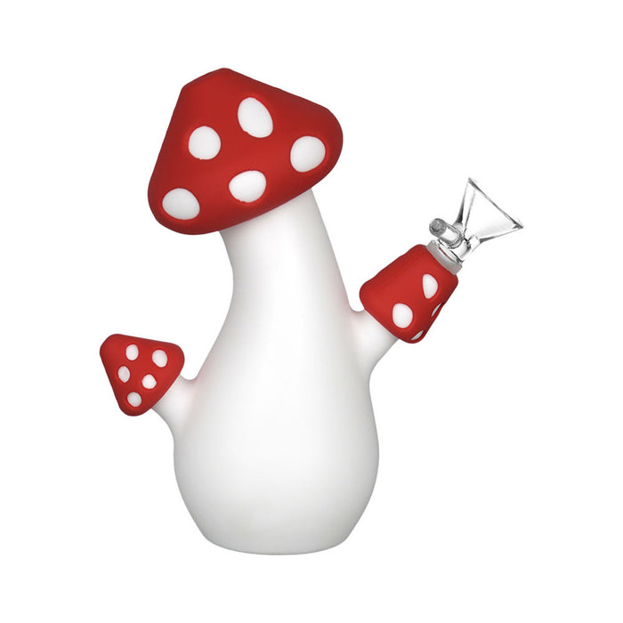 Aware Amanita Silicone Water Pipe | 6.5" | 14mm F