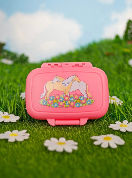 BURNING LOVE Horse Girl Pill Case