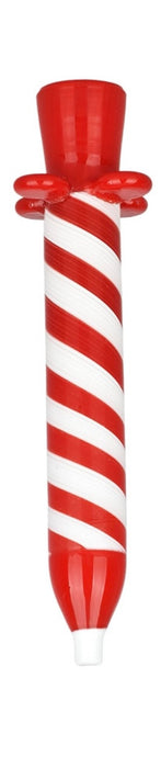 Birthday Candle Glass Chillum | 4.25" | RED