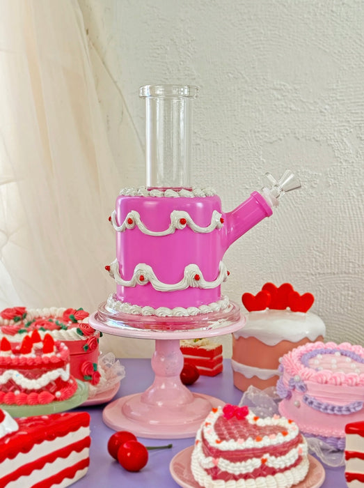BURNING LOVE Birthday Cake Bong