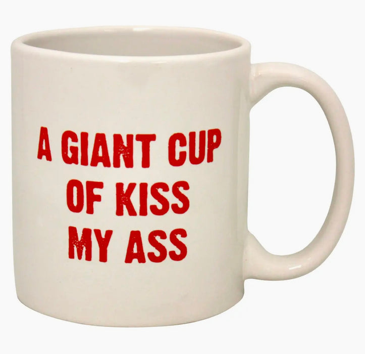 Island Dogs Giant Mug Kiss My Ass