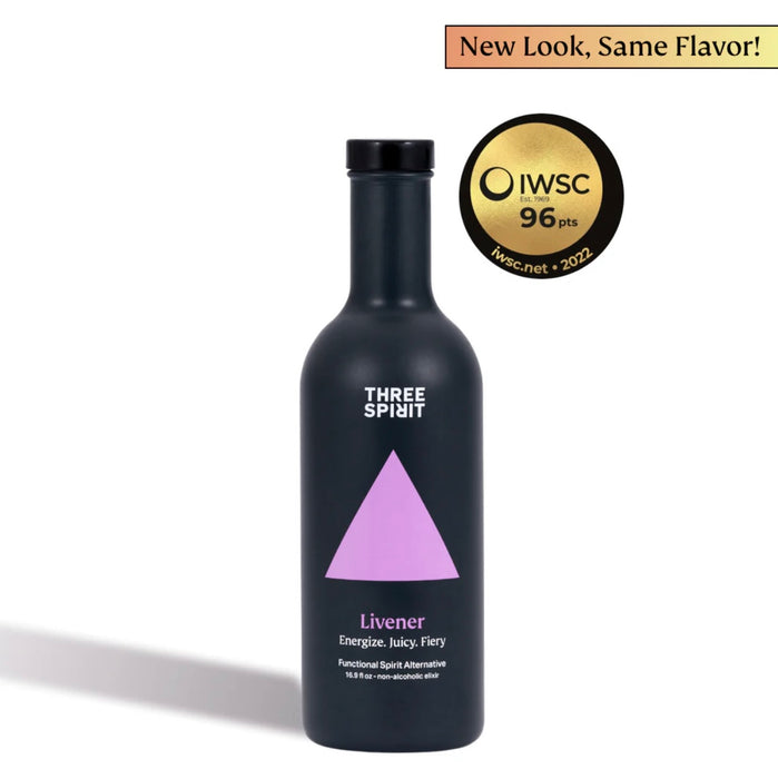 Three Spirit Livener Functional Non Alcoholic Spirit