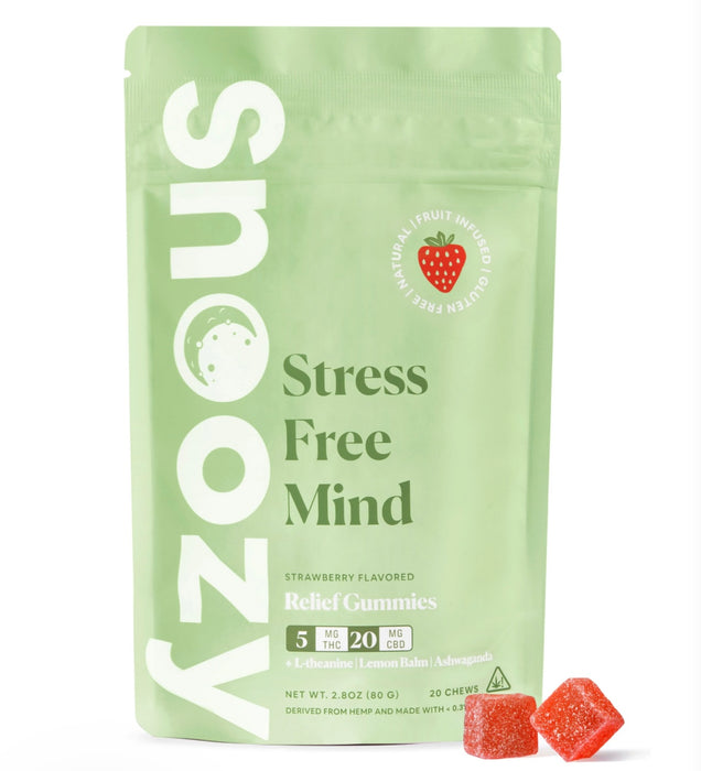 Snoozy Delta 9 THC Gummies for Stress Relief