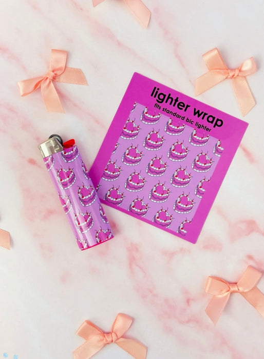 BURNING LOVE Cake Lighter Wrap