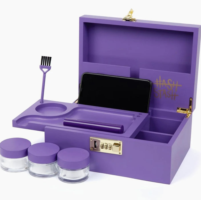 HASHSTASH The OG Stash Box - PURPLE